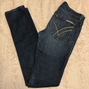 William Rast Ultra Skinny Blue Jeans
